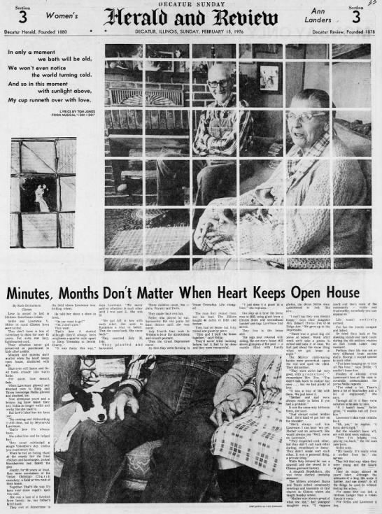 Minutes, Months Don't Matter When the Heart Keeps Open House
